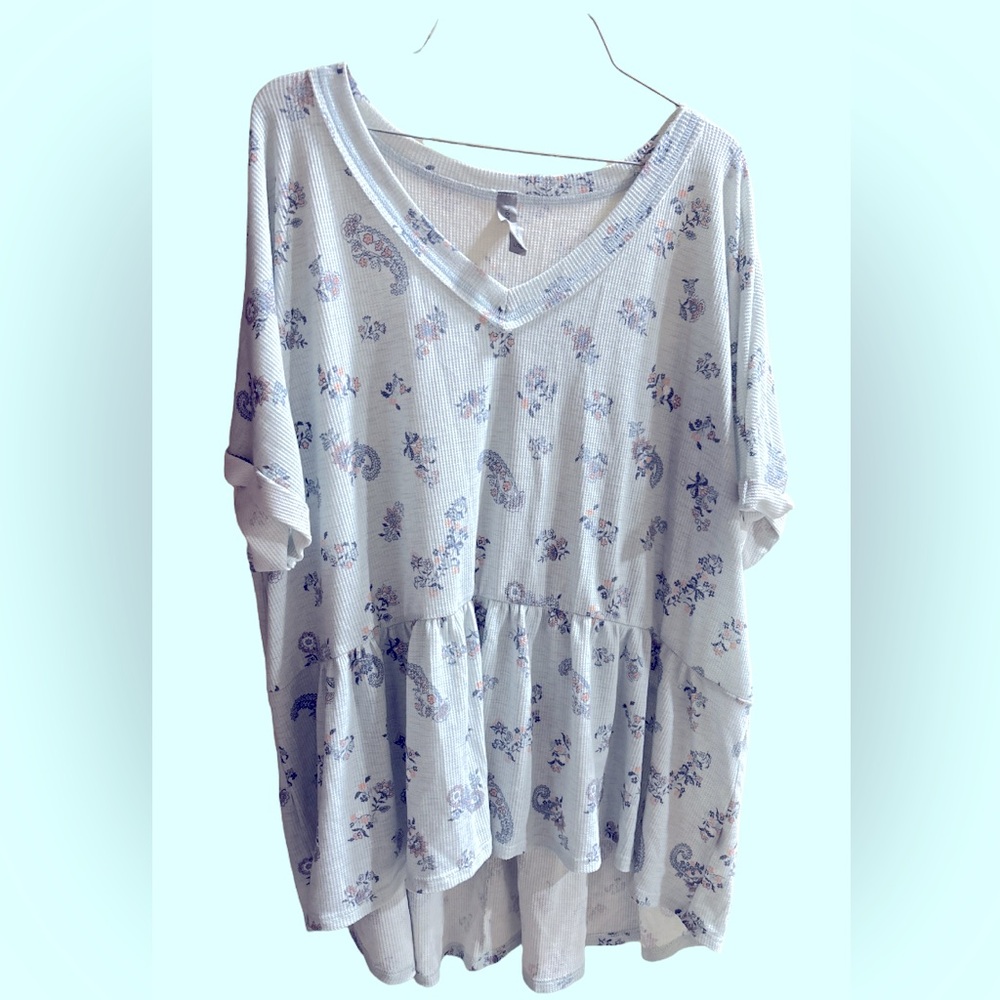 Honeyme curvy oversized top